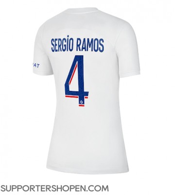 Paris Saint-Germain Sergio Ramos #4 Tredje Matchtröja Dam 2022-23 Kortärmad